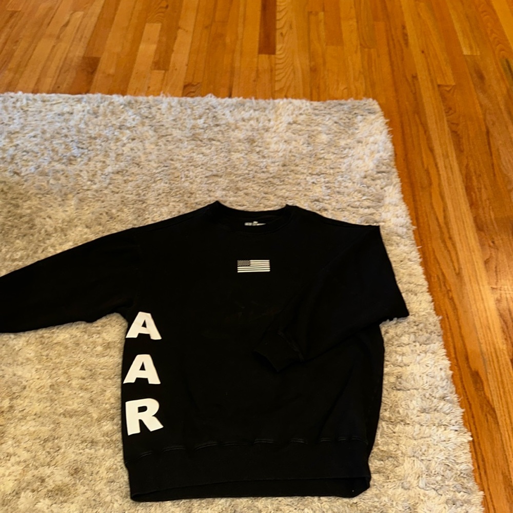 Men’s large All American Roughnecks crewneck, black, barely worn
